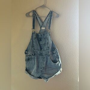 We The Free “Ziggy” Denim Overall Shorts